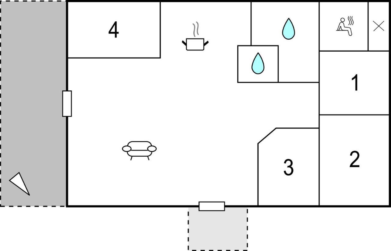 Cozy Home In Vittaryd With Sauna Kvanarp Ngoại thất bức ảnh
